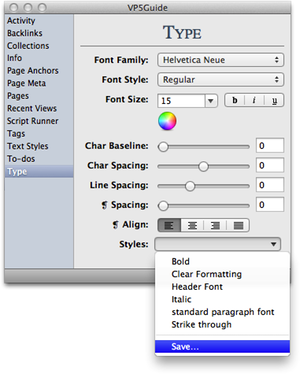 "The Type Palette"